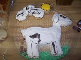 Pooping Goat Birthday Cake For A Friend Who Worked In A Petting Zoo Birthday Fun Eat Cake Cute Food