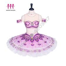 Us 347 13 13 Off Adult Professional Ballet Tutu Two Pieces Oriental Arabic Top Tutu Skirt La Bayadere Tutu Girls Ballet Stage Costume Lilac B1294 In