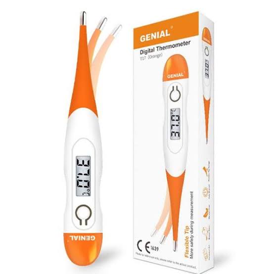 GENIAL THERMOMETRE FLEXIBLE T15SL ORANGE