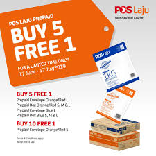 Buy prepaid envelopes and get the best deals at the lowest prices on ebay! Pos Malaysia Berhad Auf Twitter Pos Laju Prepaid Buy 5 Free 1 Is Back For A Limited Time Only Hurry Grab Your Pos Laju Prepaid Products Now More Info Https T Co Kp3sum5cq2 Https T Co Xgamvbuvuh