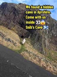 Exploring Snib's Cave in Ayrshire ...