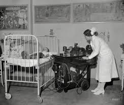 Jump Start 1937 High Resolution Photo Childrens Hospital Vintage Nurse Hospital