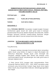 Suruhanjaya pencegahan rasuah malaysia (sprm) menahan tujuh individu dipercayai anggota sindiket kartel. Https Pardocs Sinarproject Org Documents 2019 July Parliamentary Session Oral Questions Soalan Lisan 2019 07 10 Parliamentary Replies Par14p2m2 Soalan Lisan 5 Pdf