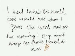Pin By Natalia Prado On Coldplay Coldplay Lyrics Great Song Lyrics Love Songs Lyrics