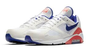 Nike Air Max 180 Og White Ultramarine Solar Red Black 615287 100 Release Date Sole Collector Air Max 180 Nike Nike Air Max