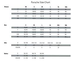 suncoast porsche parts accessories size chart