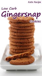 Sugar Free Ginger Cookies Our Bloggers Life Keto Cookie Recipes Ginger Snap Cookies Keto Cookies