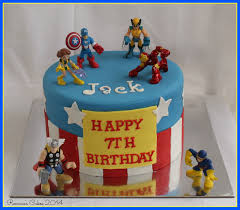 Superman Birthday Cake For 6 Year Old Boy Superhero Birthday Cake Avengers Birthday Cake For Boys Superhero Birthday Cake 7th Birthday Cakes 7th Birthday Cakes For Boys