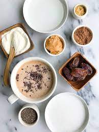 magical no coffee cacao collagen latte rachlmansfield recipe coffee recipes coffee recipe healthy cacao powder recipe