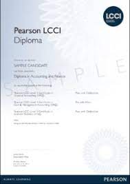 Course duration / mode of delivery. Preparatory Course For Pearson Lcci Level 3 Diploma In Accounting And Finance Bmc