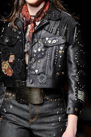 Coach At New York Fashion Week Spring 2017 Embellished Jacket Clothes Fashion