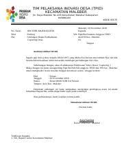 Surat undangan sendiri terdiri dari surat undangan resmi dan surat undangan tidak resmi. Contoh Surat Undangan Rapat Musyawarah Desa Sample Surat Undangan