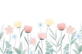Vector watercolor flower wedding invitation template (free, ai & eps). Free Vector Watercolor Floral Wedding Invitation Template