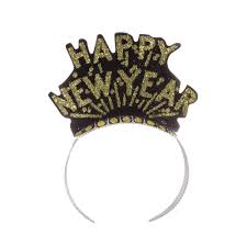 Happy New Year Black Gold Tiaras Gold Tiara Happy New Year Tiara