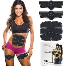 Abs Muscle Trainer Abdominal Training Belt Arm Body Ems Toner Smart Fitness Gym Abs Abmuscle No Equipment Workout Leg Training Exercise Fitness Equipment