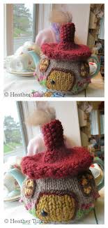 Pdf files for various preemie items Hobbit Cottage Tea Cozy Free Knitting Pattern