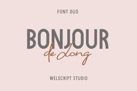 Best google fonts for logos. Bonjour De Jong Font Free Download Freedownloadae
