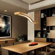 Zmh Led Pendelleuchte Esszimmer Aus Holz Hangelleuchte Esstisch 5 Flammig Pendellampe Buroleuchte Hangellampe Hohenver Led Pendelleuchte Pendellampen Haus Deko