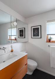 We started the design process by identifying problems that needed to be solved and understanding storage issues to gain more storage space we designed the vanity in one of these bathrooms. Before After This Small Bathroom Was Redesigned For Today S Standards