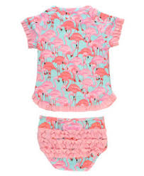 Ruffle Baby Swimsuits Infant Girls Bikini One Piece