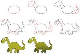 تعليم الرسم للاطفال المبتدئين رسم ديناصور رسومات اطفال سهلة cartoon drawing tutorial cartoon drawings cartoon characters