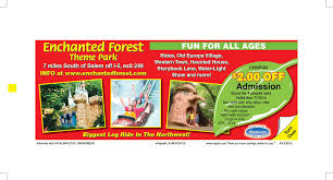 Enchanted Forest Coupons In Turner Or Today Valpak Enchanted Forest Discount Travel Forest