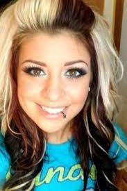 Leave the roots dark and dye the lower hair a cream shade of blonde for an ideal blonde black girl. 08cf439758629fdae0c75f8428fd070f Hair Color Crazy Hair Styles Hair Beauty