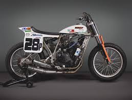 Kawasaki Flat Tracker River Rat Cycles Pipeburn