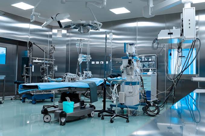 World-class reconstructive surgeries require highly sterile, modular operating theaters to ensure zero risk of infection, AI generated