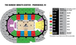 21 Circumstantial Dunkin Donuts Center Basketball Seating Chart