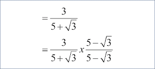 Di dalam lingkaran yang berdiameter 20cm terdapat sebuah juring dengan besar sudutpusat 450. Soal Rasional Pecahan Dengan Penyebut Terdiri Dari Tiga Buah Akar Solusi Matematika