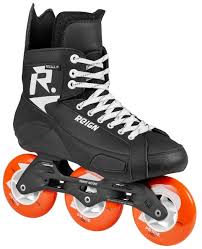 Inline hockey skates resemble traditional ice hockey skates but instead of a blade on the bottom there is a set of grippy wheels. Mens Inline Roller Hockey Skates Promotions