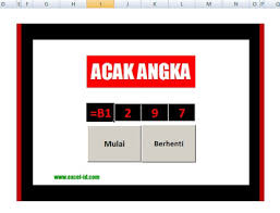Adanya bocoran tentang cara pemilik situs ketika mengeluarkan nomor judi toto, menjadi berita yang sangat menguntungkan untuk para pemain judi online. Jitu Tutorial Aplikasi Acak Angka Nomor Pada Excel Dengan Vba Praktis Dan Singkat