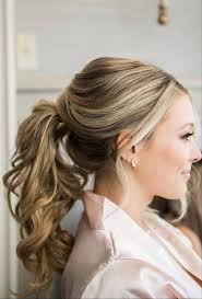 Easy braided ponytail hairstyle spring 2021 wedding, bridal, long hair. 30 Bridesmaid Hairstyles For Any Wedding Theme Or Dress Code Weddingwire