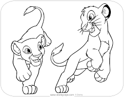 Hours of fun await you by coloring a free drawing cartoons simba. Download Or Print This Amazing Coloring Page The Lion King Coloring Pages 2 Disneyclips Com Lion King Coloring Pages Lion Coloring Pages Coloring Pages