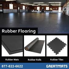 Rubber Flooring Is Available In Mats Rolls And Tiles Rubber Is Commonly Used For Gym Flooring And Ho Commercial Rubber Flooring Flooring Commercial Flooring