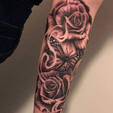 Www Jrtattoos Com Girls With Sleeve Tattoos Leg Tattoos Women Butterfly Sleeve Tattoo