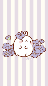 Ver más fondos de gráficos y dibujos. Kawaii Wallpaper Molang 720x1280 Wallpaper Teahub Io