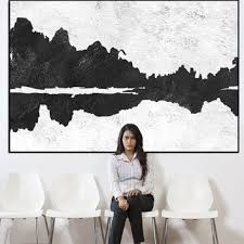 Abstract Wall Painting Ideas Black And White Landscape Abstract Wall Art Extra Large Wall Art Large Abstract Painting On Canvas Bla Large Abstract Painting Extra Large Wall Art Abstract Canvas Painting