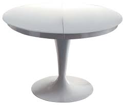In Stock Elise Circular Dining Extendable Table Midcentury Dining Tables By Yumanmod Houzz