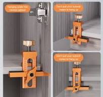 2 in 1 Cabinet Door Installation Positioner,6/8/10mm Rebounder Punched Mounting Jig Wardrobe Cabinet Door Panel Installation Jig - AliExpress 1420