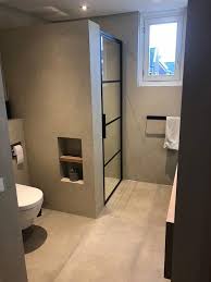betoncire sleek bathroom bathrooms remodel bathroom model