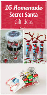 Surprise them with original present ideas and thoughtful treats. 16 Homemade Secret Santa Gift Ideas Tip Junkie
