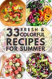 Fresh And Colorful Recipes For Summer Recipes Summer Recipes Heart Healthy Recipes