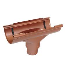 Arriviamo al nocciolo della questione! Giunzione Tecno Imac Luna Con Scarico Per Canale Gronda Colore Rame Rosso Edilizia Ottimax
