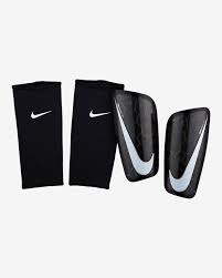 SP2086 089* Nike Mercurial Lite Soccer Shin Guard Black/Orange Sporting  Goods Soccer