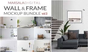 Free psd mockup file consists of smart objects. 20 Attractive Interior Mockup Psd Templates Mockuptree