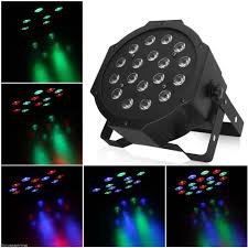 Our wide assortment of color changes and wash lights is sure to inspire and drive the energy in these lights use the power of rgb led technology to create interactive light shows that can be. 18w Led Rgb Par Black Can Up Lighting Dmx Dj Stage Wash Light Color Mixing Light Disco Party Lights Dj Disco Dj Stage