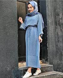 cizgi desen spor elbise hijab fashion hijab fashion inspiration muslim fashion outfits