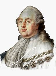 Rey Luis XVI Pegatina